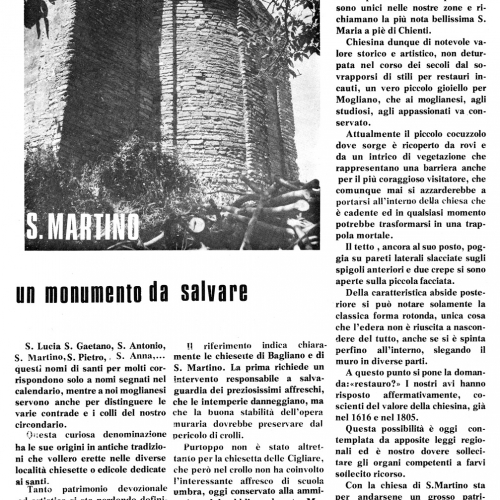 Articolo da Mogliano 1977